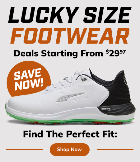 Lucky Size Golf Shoes And Footwear Sale! Save Up To 50%! Shop Now!