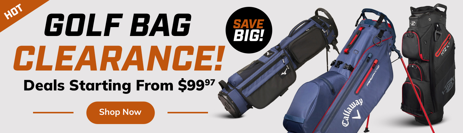 Golf Bag Clearance! Shop Now!