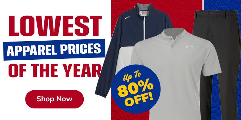 Apparel Clearance - Lowest Prices of the Season! Shop Now!