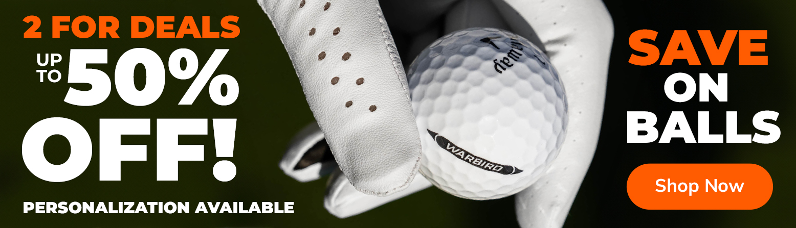 2 For Golf Balls Deals! Personalize Them! Shop Now!
