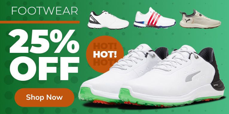 25% Off Golf Shoes And Footwear! Shop Now!
