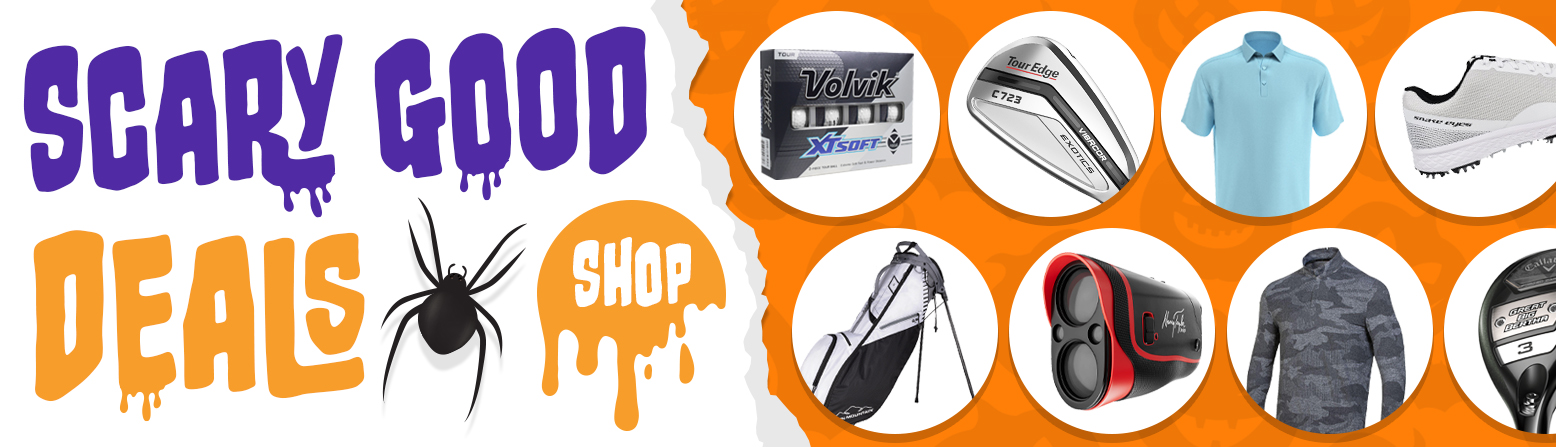 Scary Good Golf Gear Deals For Halloween 2024! Hundreds of prices slashed! Shop Now! - desktop image
