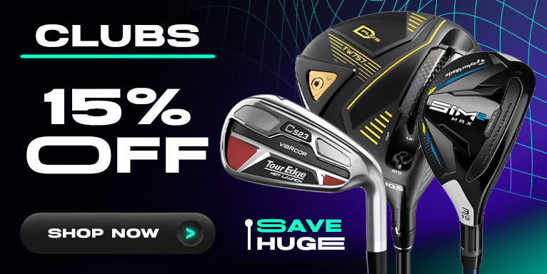 15% Off Golf Clubs! Shop Now!