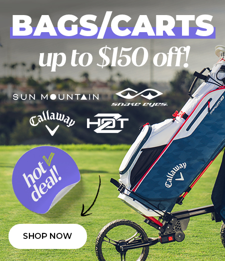 Golf Bags & Golf Carts - Save Up To $150! Shop Now!