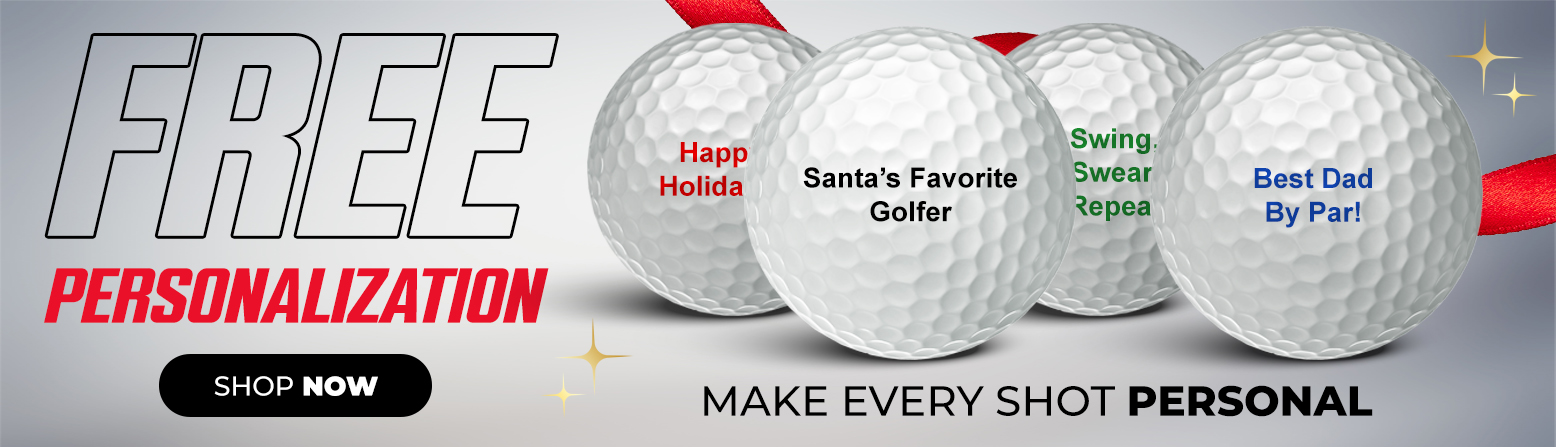 Golf Ball Personalization! The Perfect Personalized Holiday Gift!
