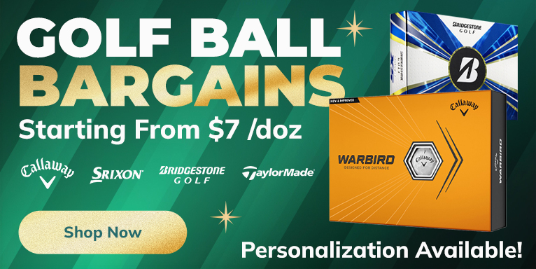 Golf Ball Blowout Plus Personalization Available! Shop Now!