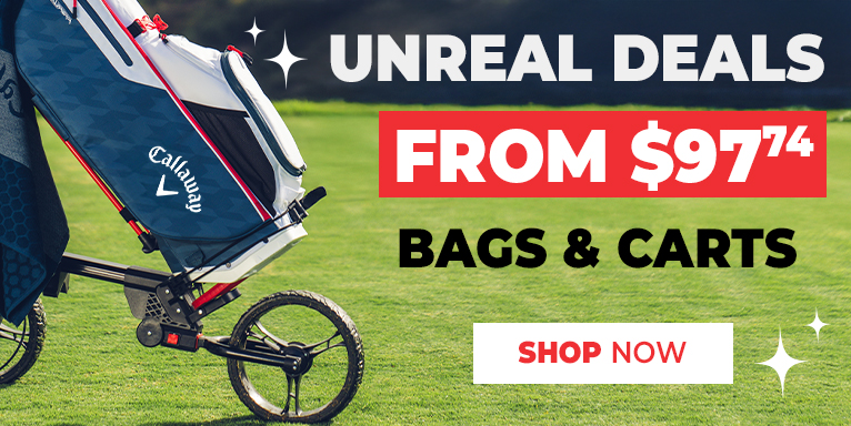 Holiday Deals on Bags & Carts! Shop Now!