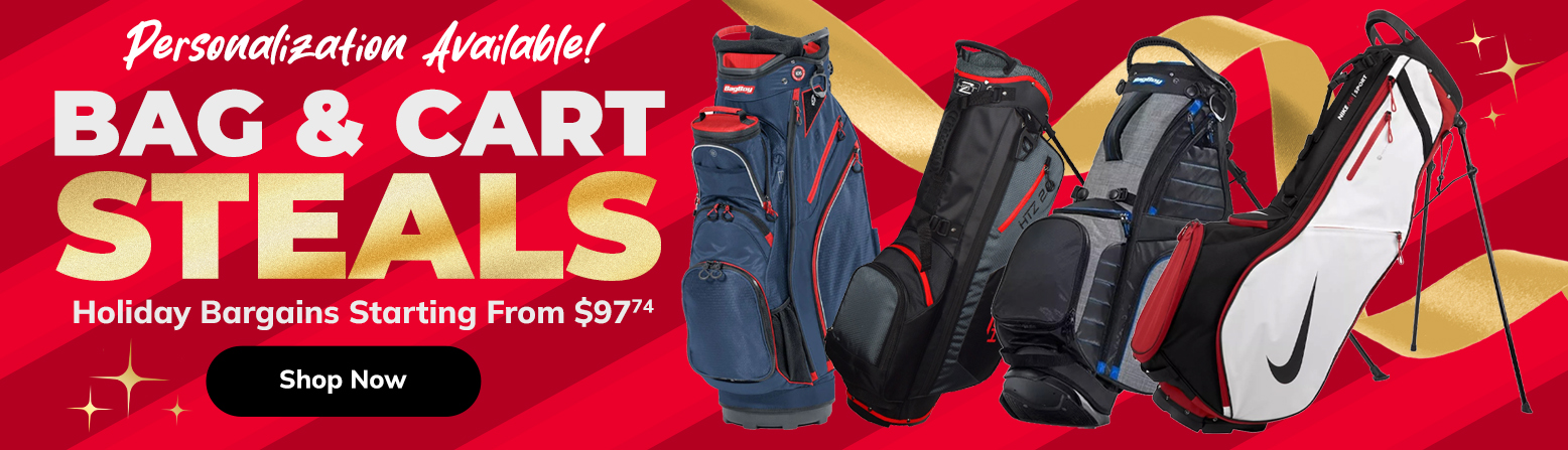 Holiday Deals on Bags & Carts! Shop Now!