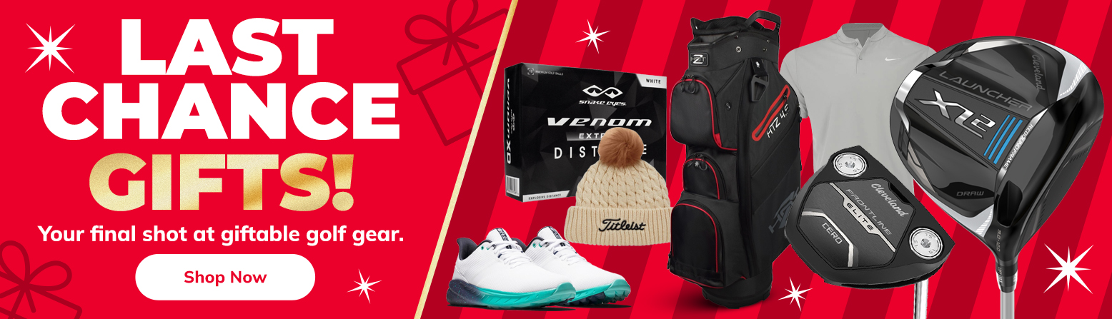 Last Chance Golf Gifts For the Holidays! Shop Now!