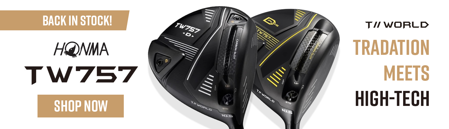 BACK IN STOCK: Honma 757 Woods & Irons Golf Clubs! Shop Now!
