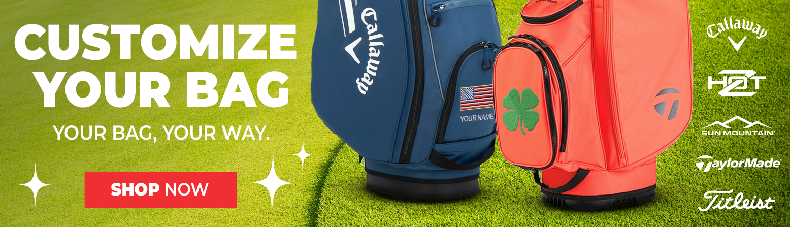 Golf Bag Personalization! The Perfect Christmas Gift! Shop Now!