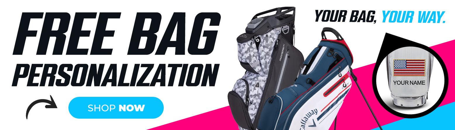 Personalized Golf Bags! The Perfect Personalized Holiday Gift!