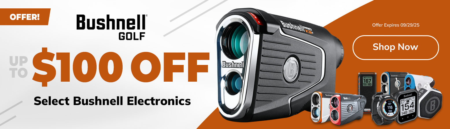 Bushnell Golf Electronics and Rangefinders Instant Discounts! Shop Now!