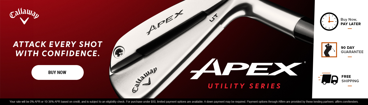 Callaway Apex 26 UT Golf Irons Now Available! Shop Now!