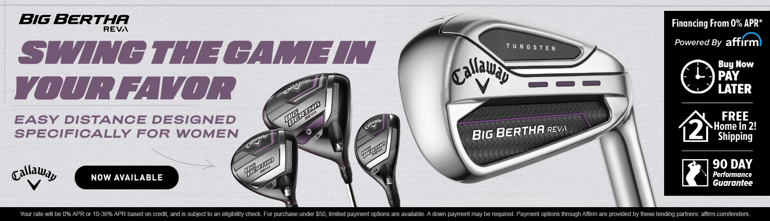 Callaway Big Bertha Reva - Easy Distance Designed Specifically For Women!