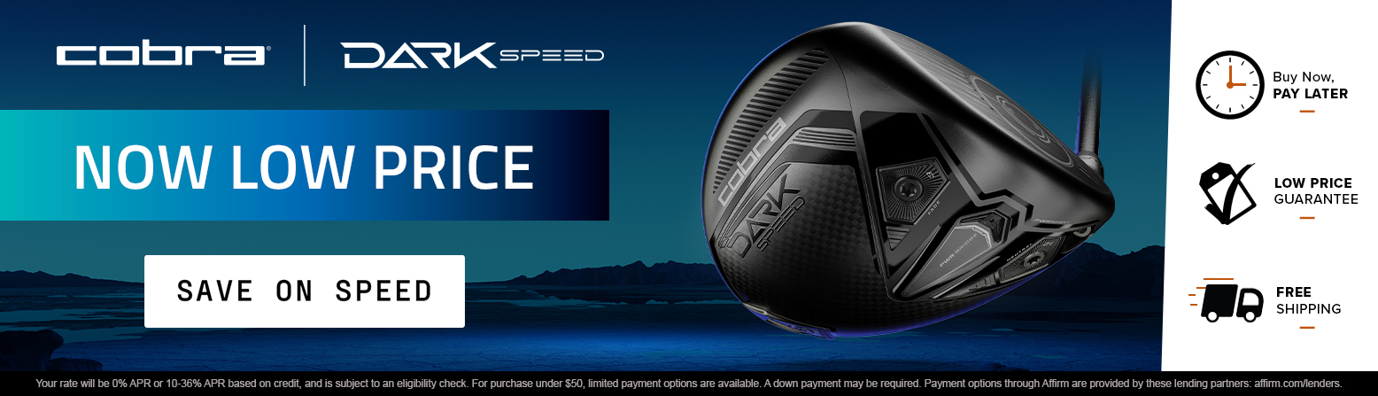 New Low Price On Cobra Darkspeed Golf Clubs! Shop Now!