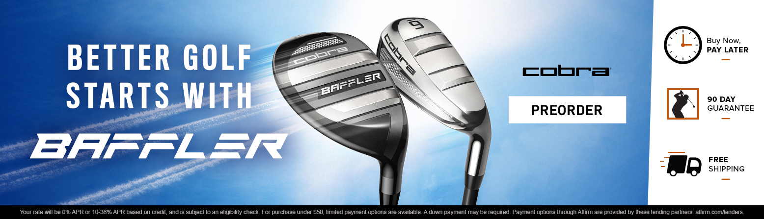Cobra Baffler Irons Pre-Sale! Order Yours Today!
