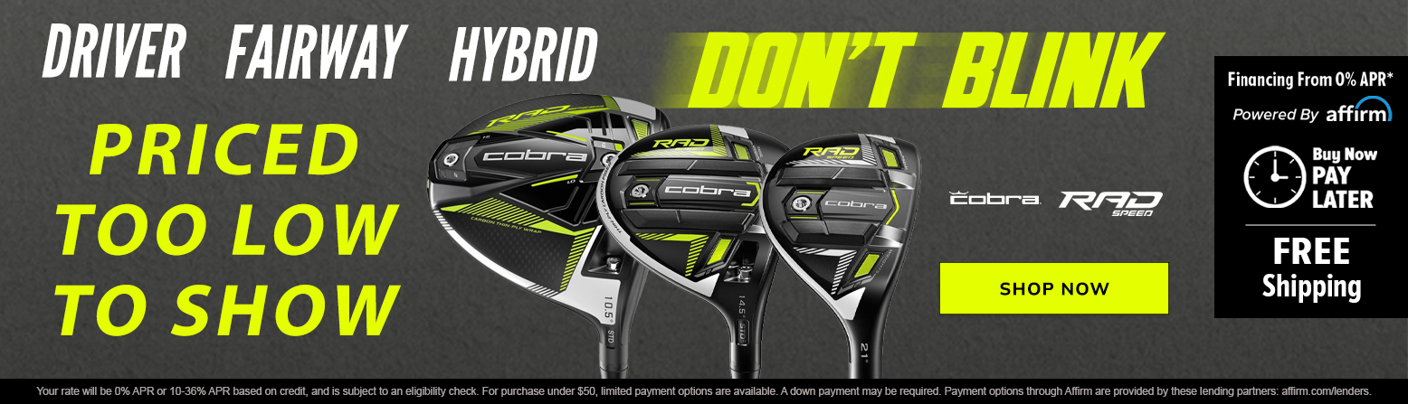 Cobra RadSpeed Golf Clubs