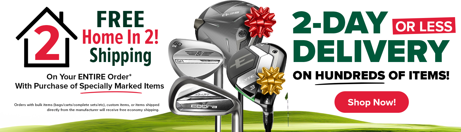 FREE Home in 2 Shipping For The Holidays! Shop Now!