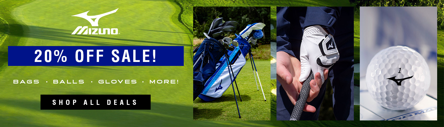 20% Off Mizuno Golf Clubs and MORE! Shop Now!