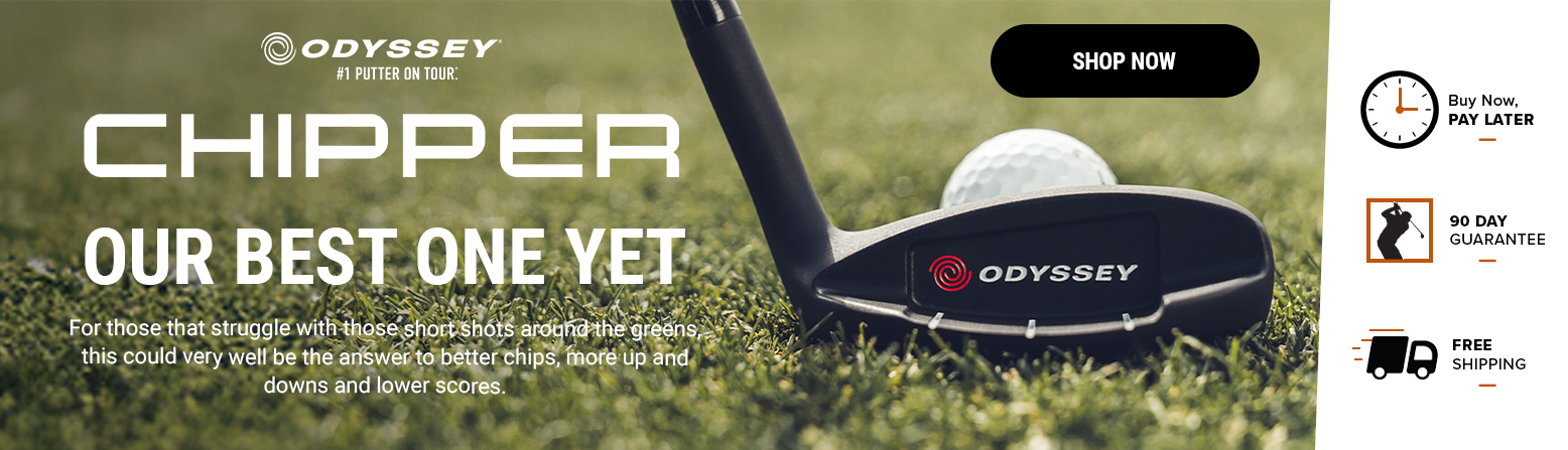 New Odyssey Golf Chippers! Hit Those Short Shots! Shop Now!