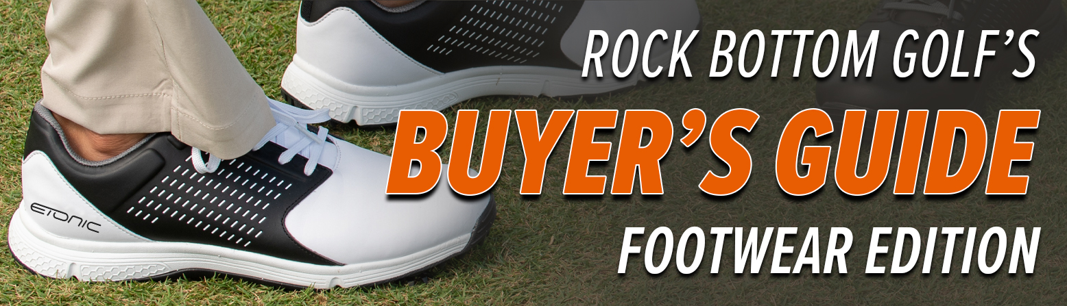 Rock Bottom Golf's Golf Shoe Buyer's Guide - lifestyle header image 1