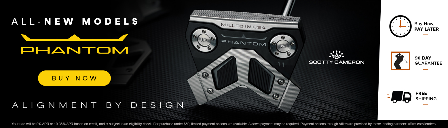 Titleist Golf Phantom Putters - New Models Now Available! Shop Now!