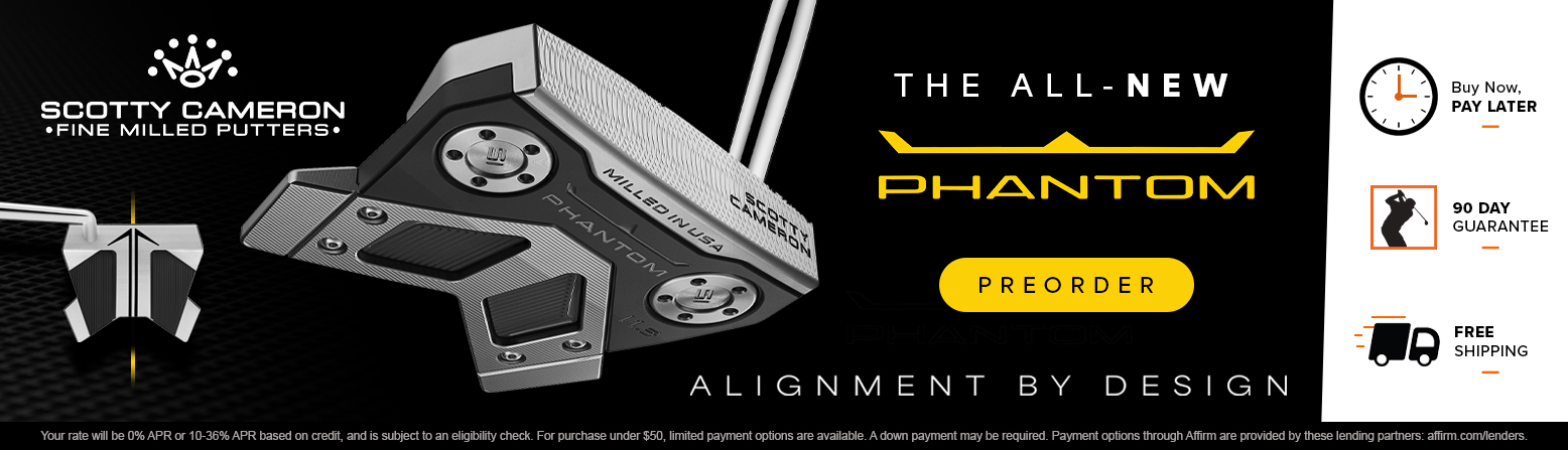 New For 2024 Titleist Scotty Cameron Phantom Golf Putters! Pre-Order Today!