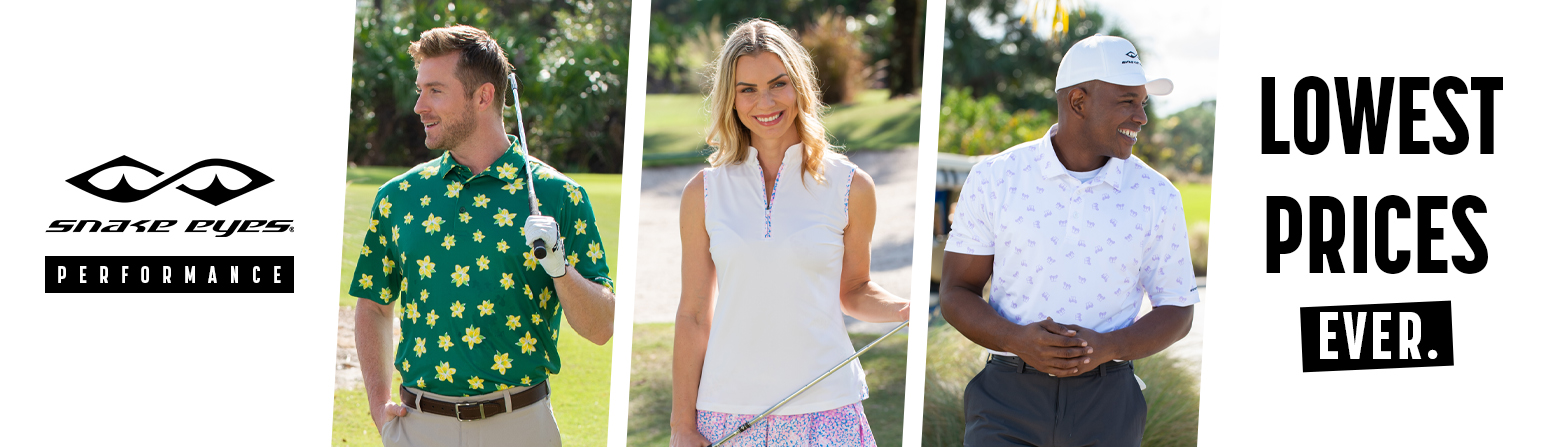 Golf Apparel: Tops, Bottoms, & More