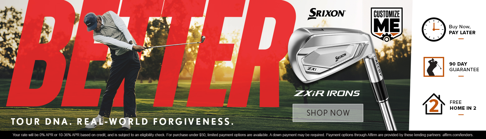 Srixon ZXiR Golf Clubs Now Available! Shop Now!