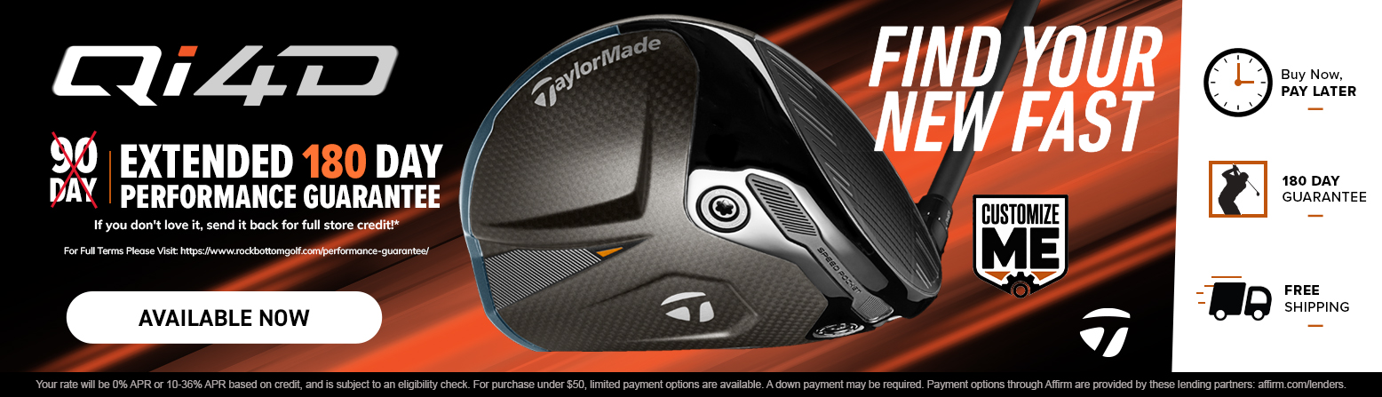 TaylorMade Qi4D Has Arrived!