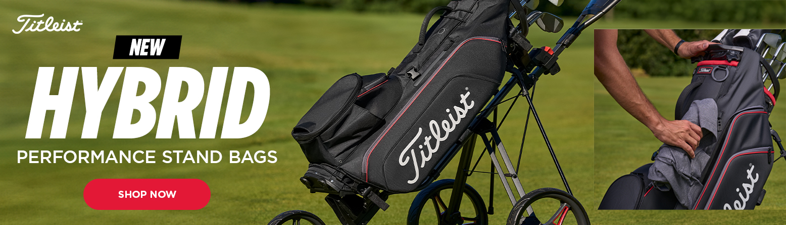 Titleist Hybrid Bag Now Available! Shop Now!