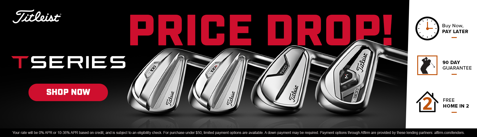 Titleist T-Series Golf Irons New Low Prices! Shop Now!