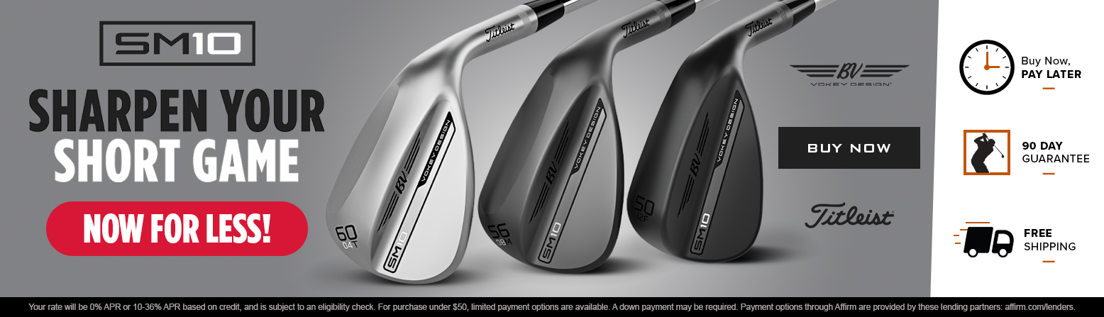 Titleist Vokey SM10 Price Drop Alert! Shop Now!