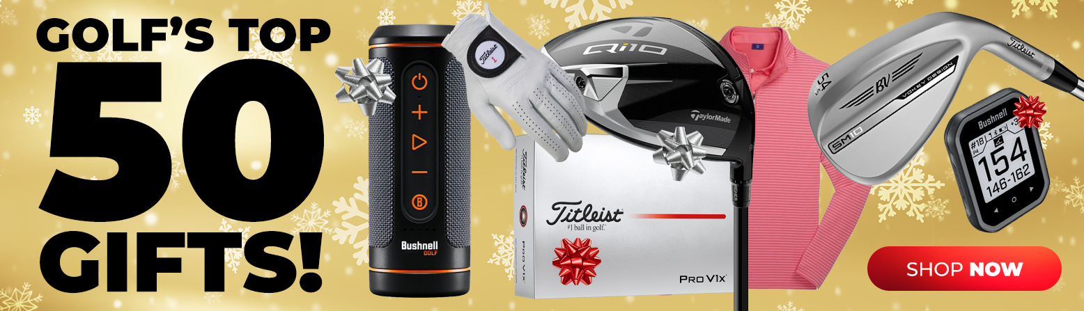 Top 50 Holiday Golf Gifts! Save on Golf Balls, Clubs, Bags and MORE! Shop Now!