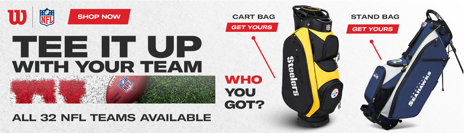 NFL Golf Gear Is Here! Shop Now!