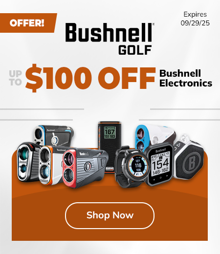 Bushnell Golf Electronics and Rangefinders Instant Discounts! Shop Now!