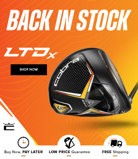 Cobra LTDx Woods & Irons Back In Stock! Shop Now!