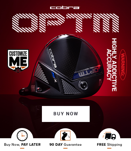 Cobra Golf Clubs at Rock Bottom Golf brand page - mobile image