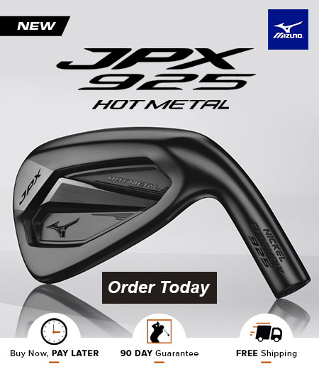New Mizuno JPX 925 Hot Metal Black Irons Now Available! Shop Now!