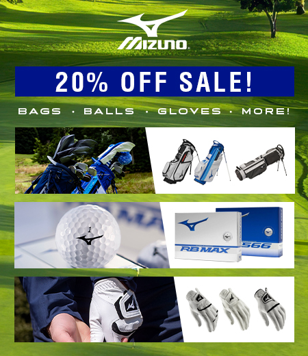 20% Off Mizuno Golf Clubs and MORE! Shop Now!