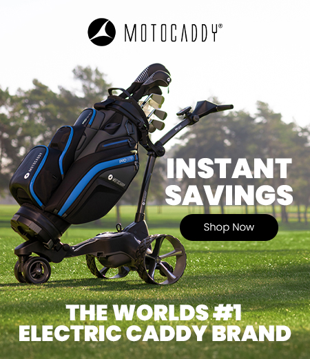INSTANT SAVINGS on Motocaddy Electric Carts and Caddies! Shop Now!