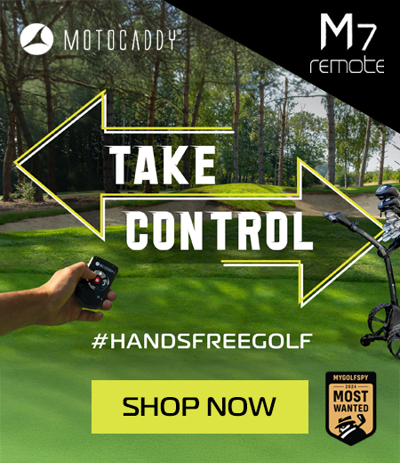 Motocaddy Golf Carts at Rock Bottom Golf brand page - mobile image