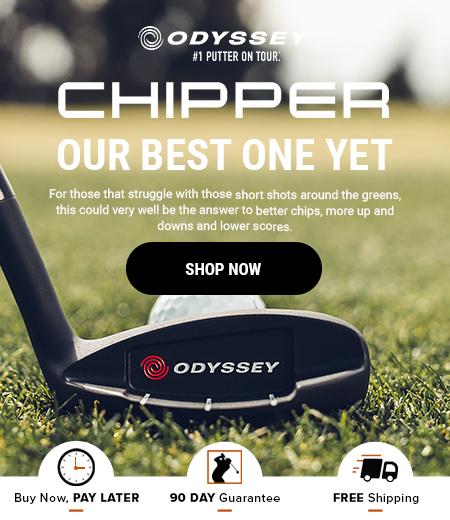New Odyssey Golf Chippers! Hit Those Short Shots! Shop Now!