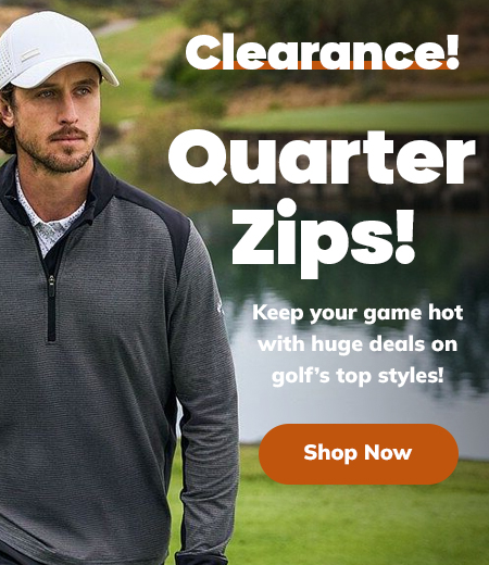 1/4 Zip Pullover Closeout Sale! Shop Now!