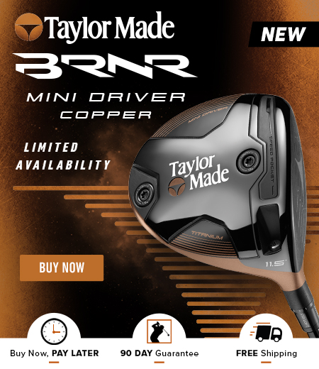 TaylorMade Burner Mini 2.0 Copper Drivers - Limited Availability! Shop Now!