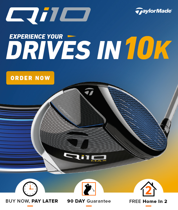 TaylorMade Qi10 Golf Clubs NOW AVAILABLE! Shop Now!