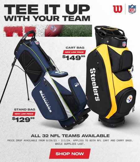 Wilson Golf at Rock Bottom Golf brand page - mobile image