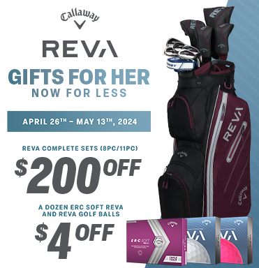 INSTANT SAVINGS on Callaway REVA Ladies Complete Sets & Golf Balls - Shop Now!