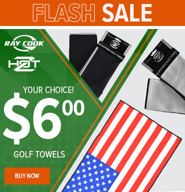 FLASH SALE! $6 Golf Towels! Your Choice! Shop Now!
